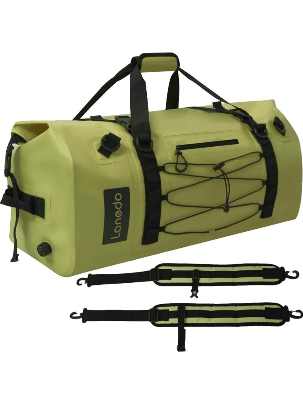 80L Dry Bag Large Waterproof Bag Roll-Top Heavy Duty Fishing Duffel Bag with